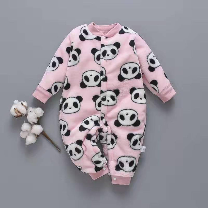 Cozy Cub Long Sleeve Romper - Smiling Sprouts