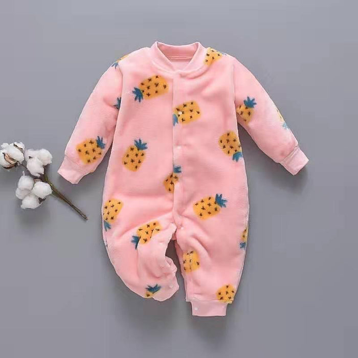 Cozy Cub Long Sleeve Romper - Smiling Sprouts