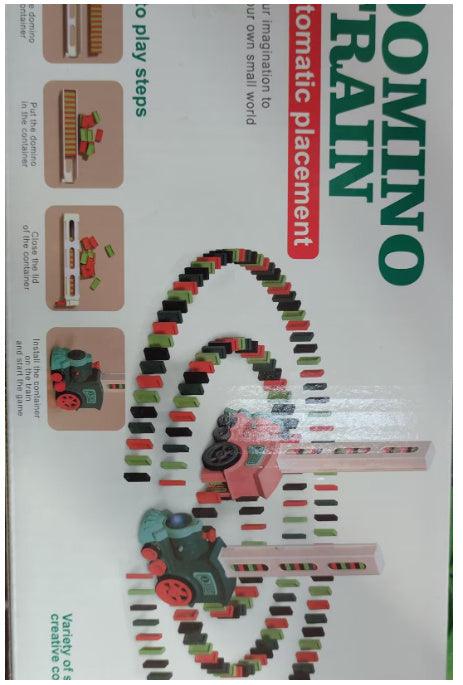 DominoTrain™ – Automatic Domino Laying Train Toy for Kids - Smiling Sprouts