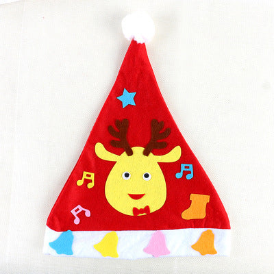 DIY Christmas Hat Christmas Children's Nursery School Christmas Necessities and Children's Christmas Hat