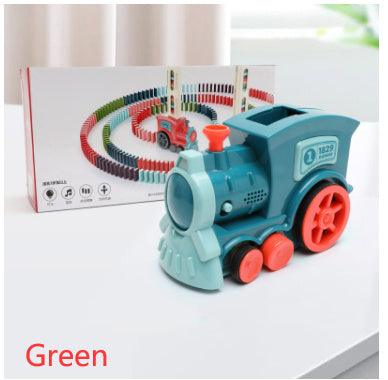 DominoTrain™ – Automatic Domino Laying Train Toy for Kids - Smiling Sprouts