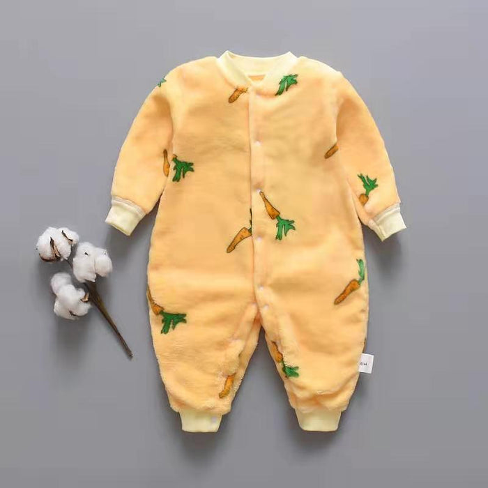 Cozy Cub Long Sleeve Romper - Smiling Sprouts