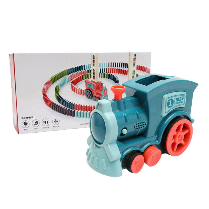 DominoTrain™ – Automatic Domino Laying Train Toy for Kids - Smiling Sprouts